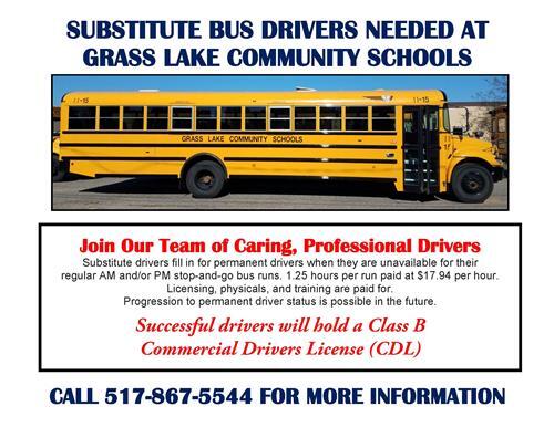 2018 Bus Driver Wanted Ad Flyer